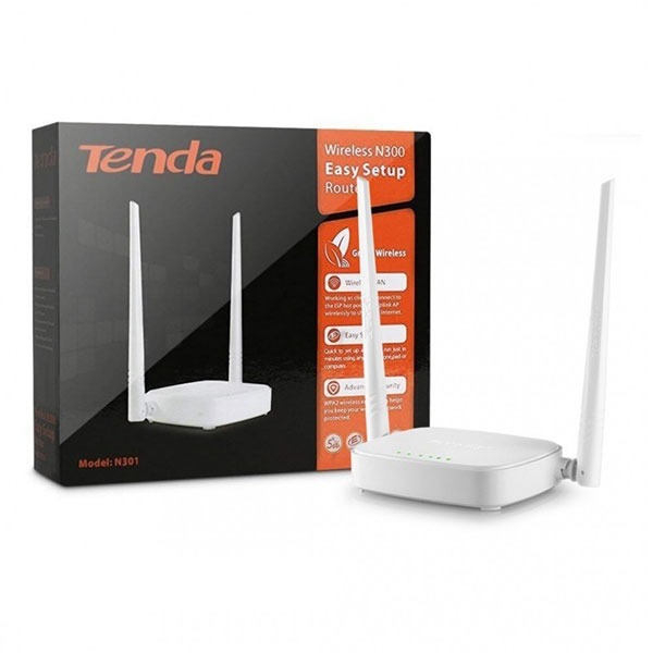 Tenda N301 Wireless N300 Easy Setup Router